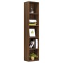 Libreria Rovere Marrone 40x30x189 cm in Legno Multistrato