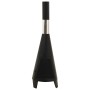 Stufa da Giardino con Attizzatoio 38x38x122 cm Acciaio
