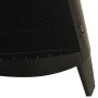 Stufa da Giardino con Attizzatoio 38x38x122 cm Acciaio
