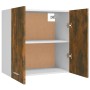 Mobile Pensile Rovere Fumo 60x31x60 cm in Legno Ingegnerizzato