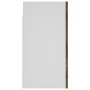 Mobile Pensile Rovere Fumo 60x31x60 cm in Legno Ingegnerizzato