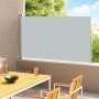 Tenda Laterale Retrattile per Patio 200x300 cm Grigia