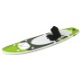 Set Tavola SUP Gonfiabile Verde 300x76x10 cm