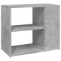 Credenza Grigio Cemento 60x30x50 cm in Legno Multistrato