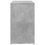 Credenza Grigio Cemento 60x30x50 cm in Legno Multistrato