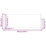 Tenda Laterale Retrattile per Patio 180x500 cm Grigia