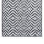 Tappeto da Esterni Bianco e Nero 190x290 cm in PP