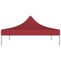 Tetto per Tendone per Feste 3x3 m Rosso Borgogna 270 g/m²