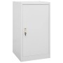 Armadio Porta Sella Grigio Chiaro 53x53x105 cm in Acciaio