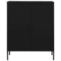 Armadietto Nero 80x35x101,5 cm in Acciaio