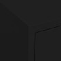 Armadietto Nero 80x35x101,5 cm in Acciaio