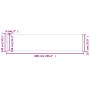 Tenda Laterale Retrattile per Patio 140x600 cm Marrone