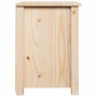 Comodini 2 pz 40x35x49 cm in Legno Massello di Pino