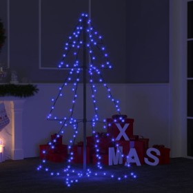 Albero di Natale a Cono 160 LED per Interni Esterni 78x120 cm