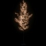 Albero di Ciliegio con 672 LED Bianco Caldo 400 cm