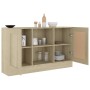 Credenza Rovere Sonoma 120x30,5x70 cm in Legno Multistrato