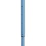 Gazebo Professionale Pieghevole con 4 Pareti 3x4 m Acciaio Blu