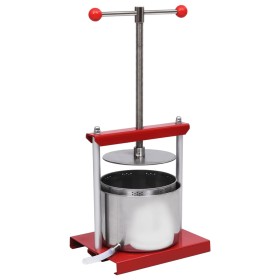 Torchio per Frutta e Vino in Acciaio Inox 6 L