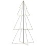 Albero di Natale a Cono 300 LED per Interni Esterni 120x220 cm