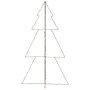 Albero di Natale a Cono 300 LED per Interni Esterni 120x220 cm