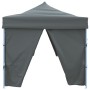 Tenda Pieghevole Pop-Up con 8 Pareti Laterali 3x9 m Antracite