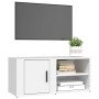 Mobili Porta TV 2 pz Bianco 80x31,5x36 cm in Legno Multistrato