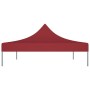 Tetto per Tendone per Feste 4x3 m Rosso Borgogna 270 g/m²