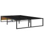 Giroletto Nero in Metallo 120x200 cm