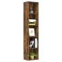 Libreria Rovere Fumo 40x30x189 cm in Legno Multistrato