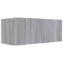 Mobile TV Grigio Sonoma 80x30x30 cm Legno Multistrato