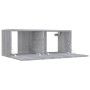 Mobile TV Grigio Sonoma 80x30x30 cm Legno Multistrato