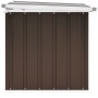 Baule da Giardino Marrone 109x67x65 cm
