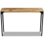 Tavolo Consolle in Legno di Mango 120x35x76 cm