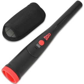 Metal Detector Localizzatore Nero e Rosso