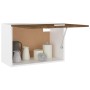 Mobile Pensile Rovere Marrone 60x31x40 cm in Legno Multistrato