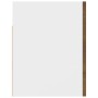 Mobile Pensile Rovere Marrone 60x31x40 cm in Legno Multistrato