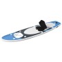 Set Tavola da SUP Gonfiabile Blu 300x76x10 cm