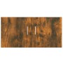 Armadietto da Parete Rovere Fumo 80x39x40 cm Legno Multistrato