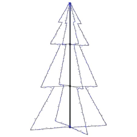 Albero di Natale a Cono 240 LED per Interni Esterni 118x180 cm