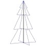 Albero di Natale a Cono 240 LED per Interni Esterni 118x180 cm