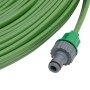 Tubo di Irrigazione 3 Tubi Verde 15 m PVC