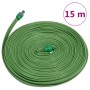 Tubo di Irrigazione 3 Tubi Verde 15 m PVC