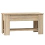 Tavolino da Salotto Rovere Sonoma 101x49x52cm Legno Multistrato