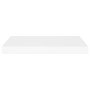 Scaffale a Parete Bianco 60x23,5x3,8 cm in MDF