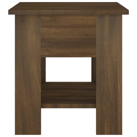 Tavolino da Salotto Marrone Rovere 40x40x42cm Legno Multistrato