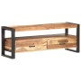 Mobile Porta TV 120x35x45 cm Legno Massello con Finitura Miele