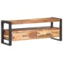 Mobile Porta TV 120x35x45 cm Legno Massello con Finitura Miele