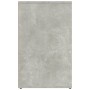 Armadietto Cosmetici Grigio Cemento 80x40x65 Legno Multistrato