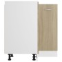 Mobile Angolare Rovere Sonoma 75,5x75,5x80,5 cm Multistrato