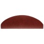 Tappetini Autoadesivi per Scale 15 pz 65x21x4 cm Rosso